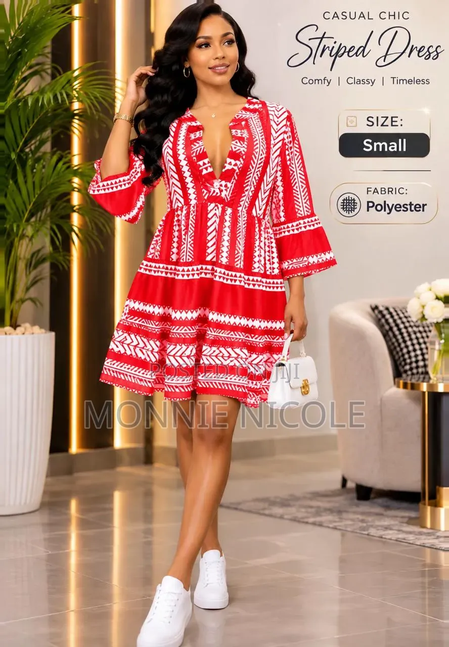 Casual Chic Striped Dress