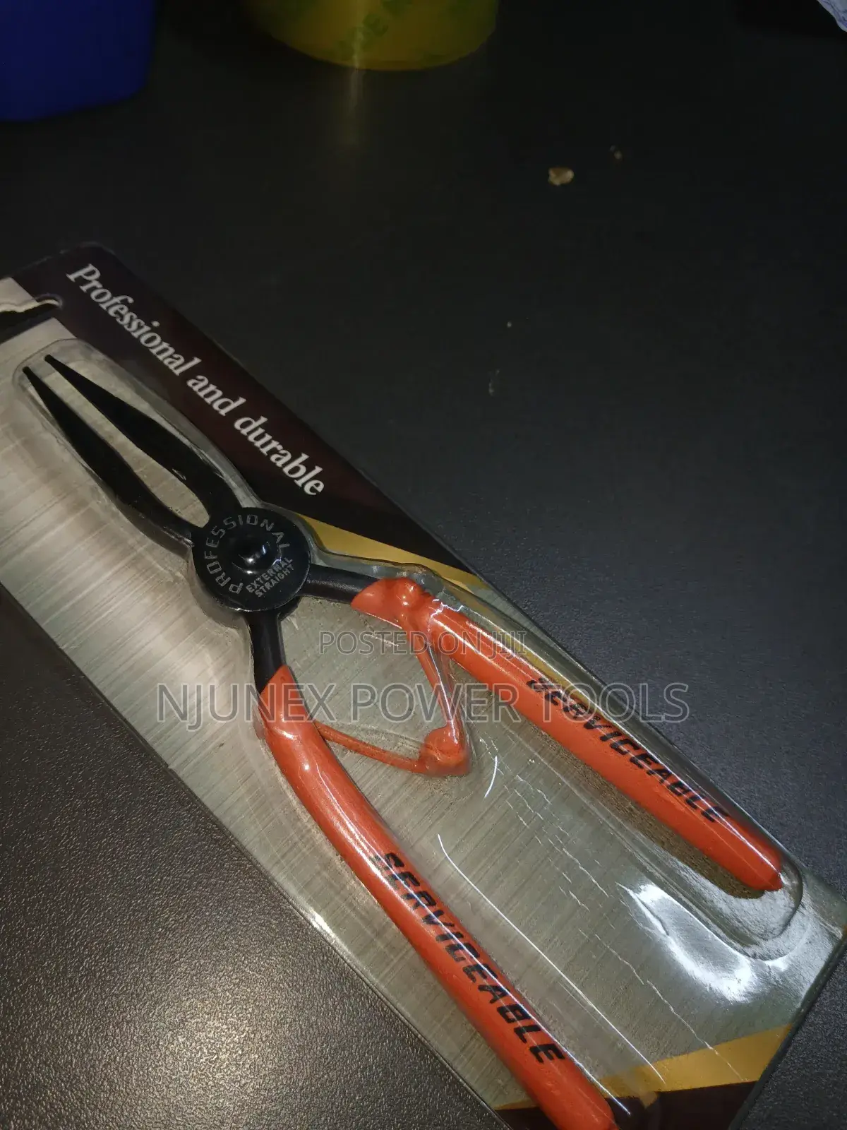 External Straight Snap Ring Plier
