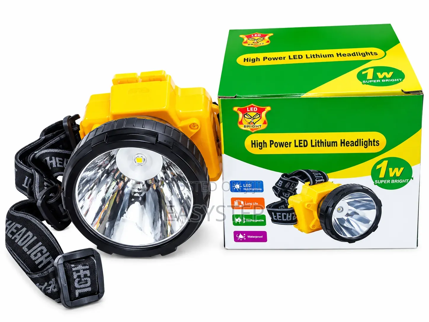 LED Headlamp / Headlight Rechargeable