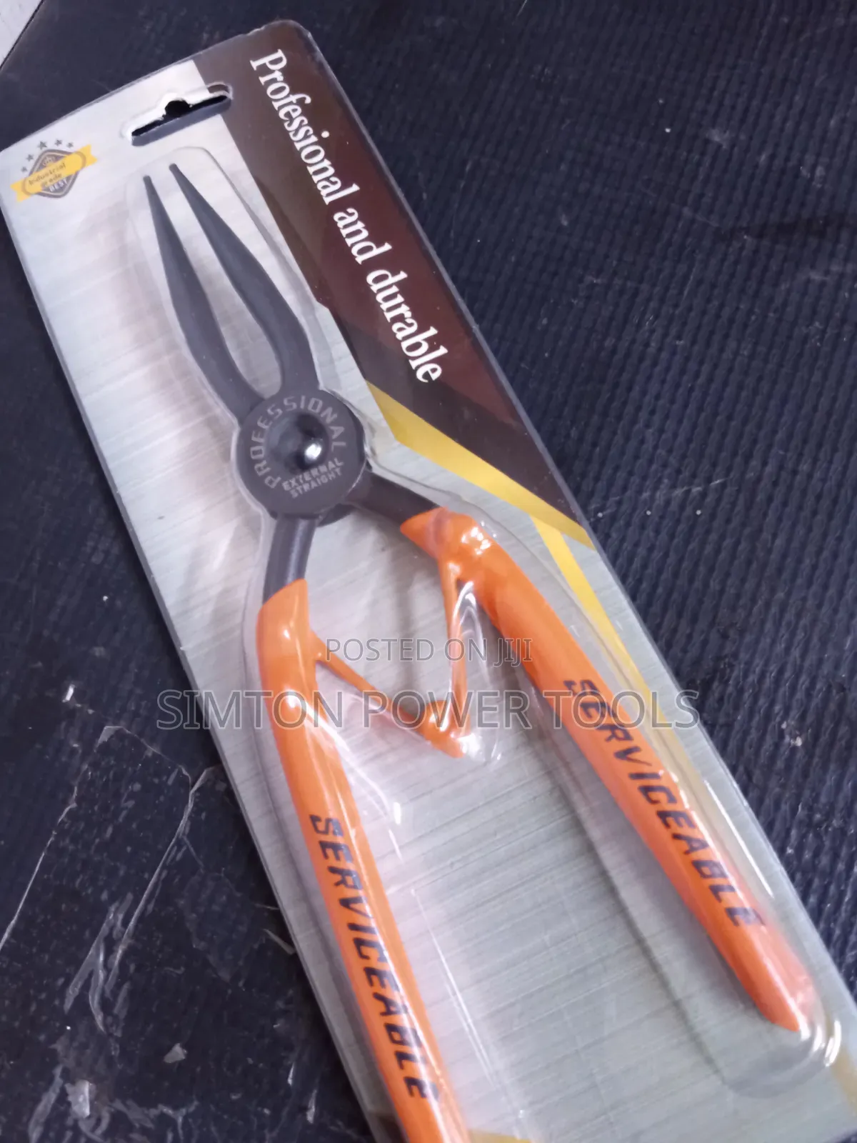 External Straight Snap Ring Pliers