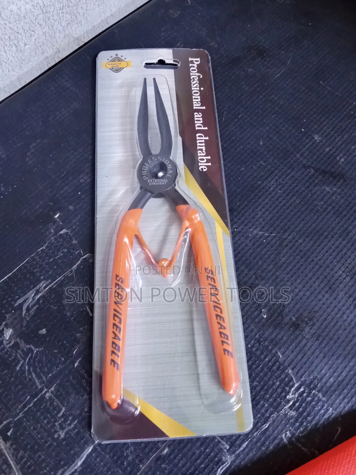External Straight Snap Ring Pliers