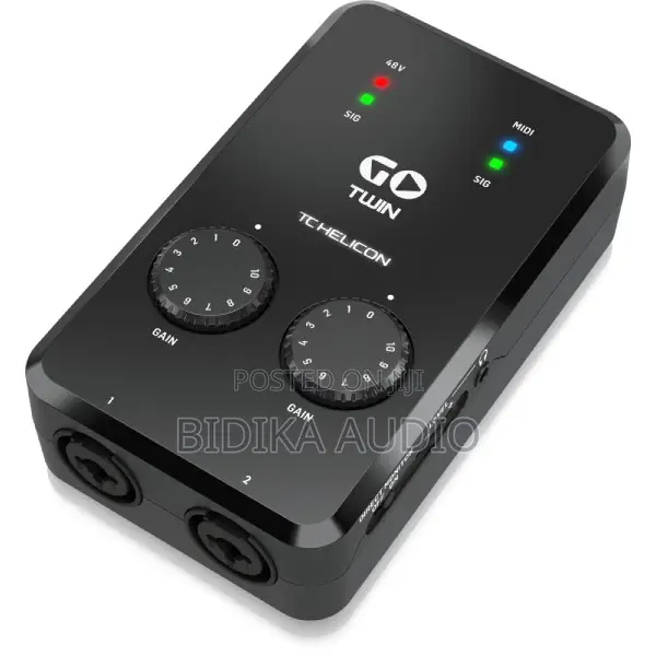 GOTWIN 2-Channel Audio/Midi Interface for Mobile Devices