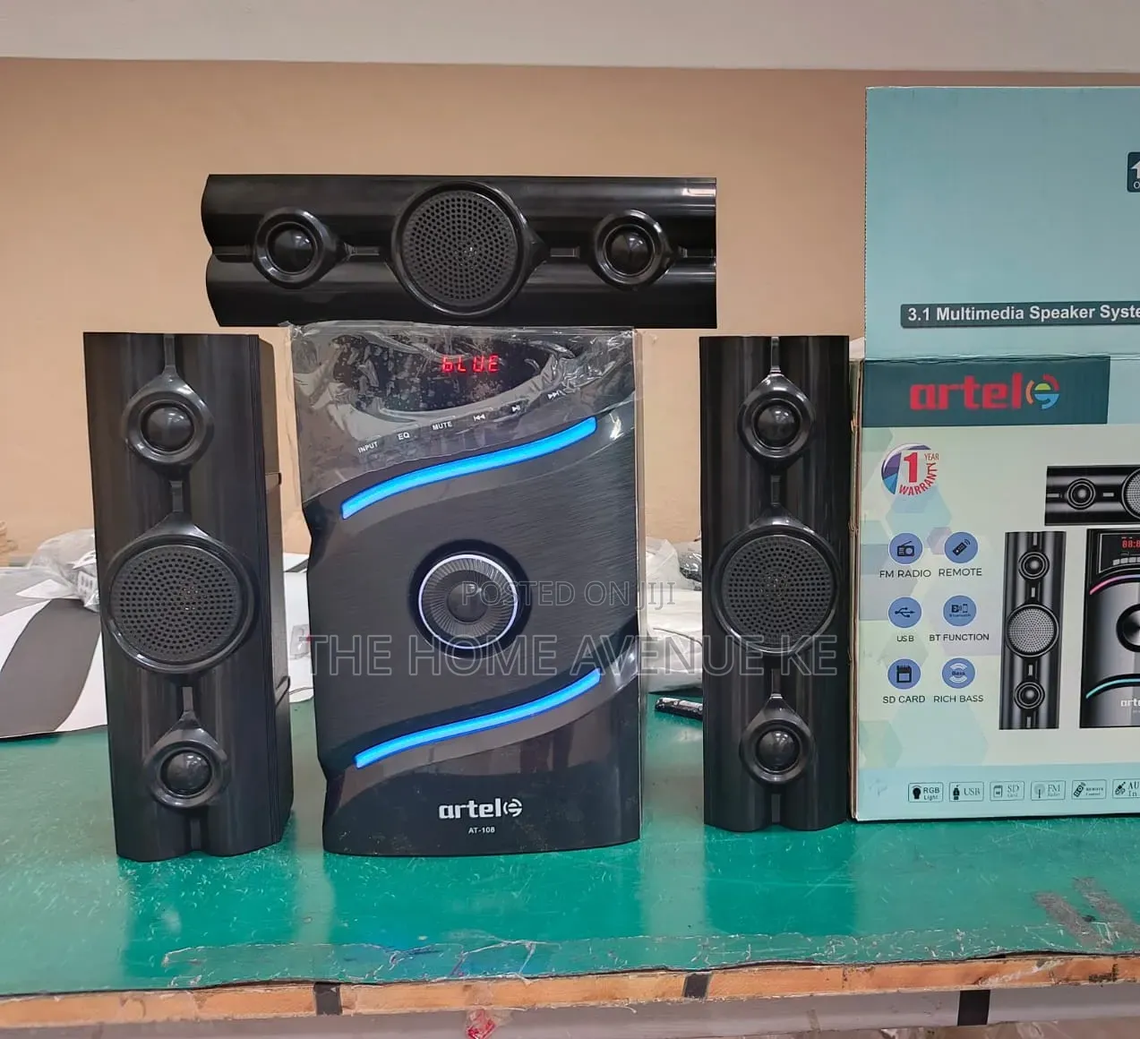 Artel AT-108> 3.1ch Wooden Cabinet Woofer