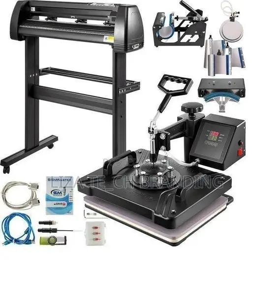 Heat Press Combo + Vinyl Cutting Plotter 720mm