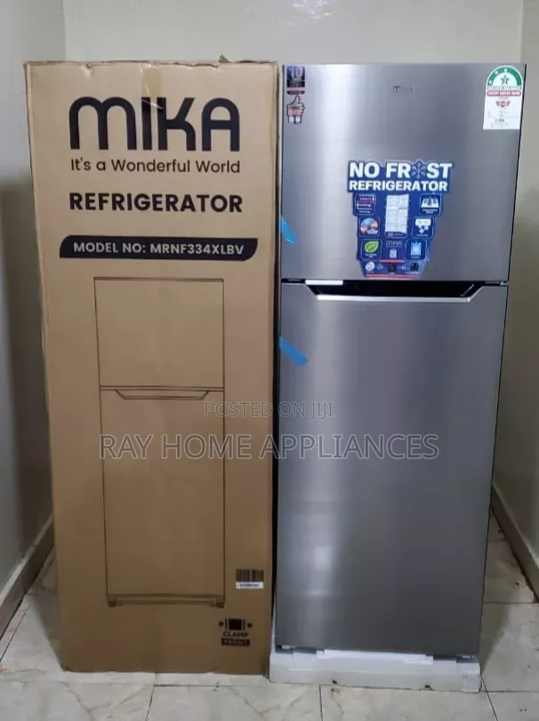 334litres NO FROST Mika Double Door Refrigerator