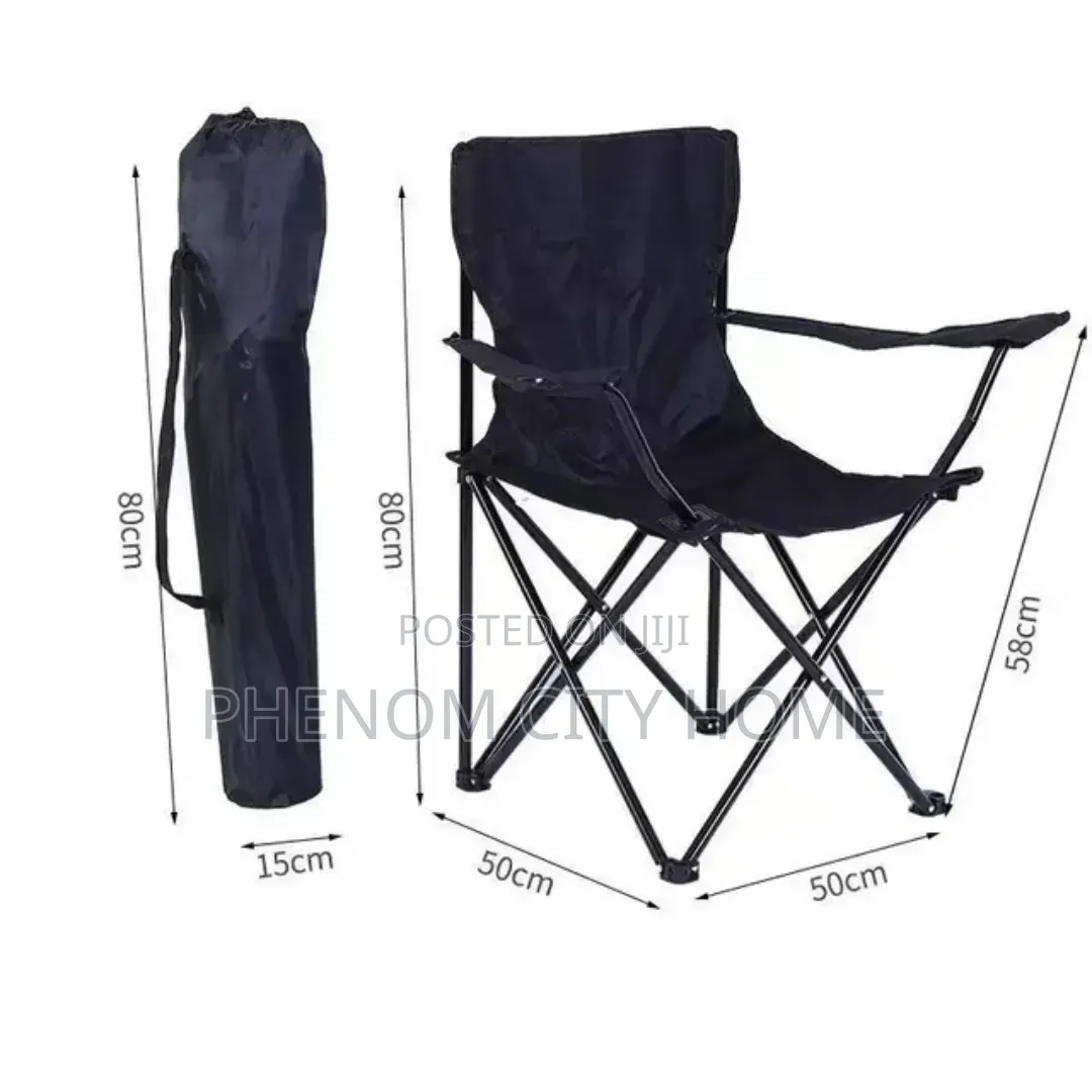 Portable Steel Oxford Comfortable Chair for Camping