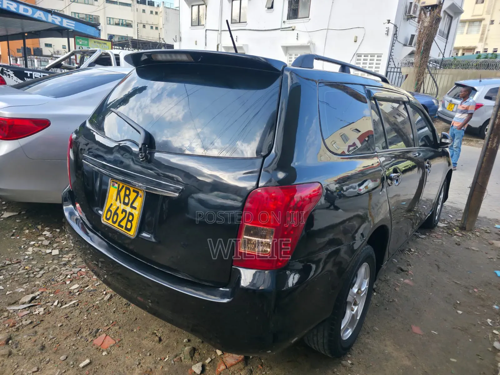 Toyota Corolla Fielder 2008 Black