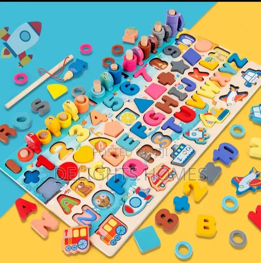 Montessori Educational Wooden Kids Toy-Tet