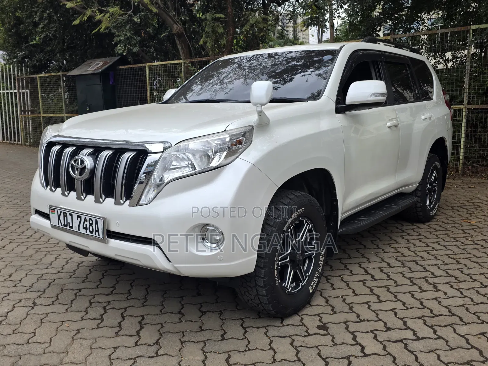 Toyota Land Cruiser Prado 4.0 Petrol TX 2008 White