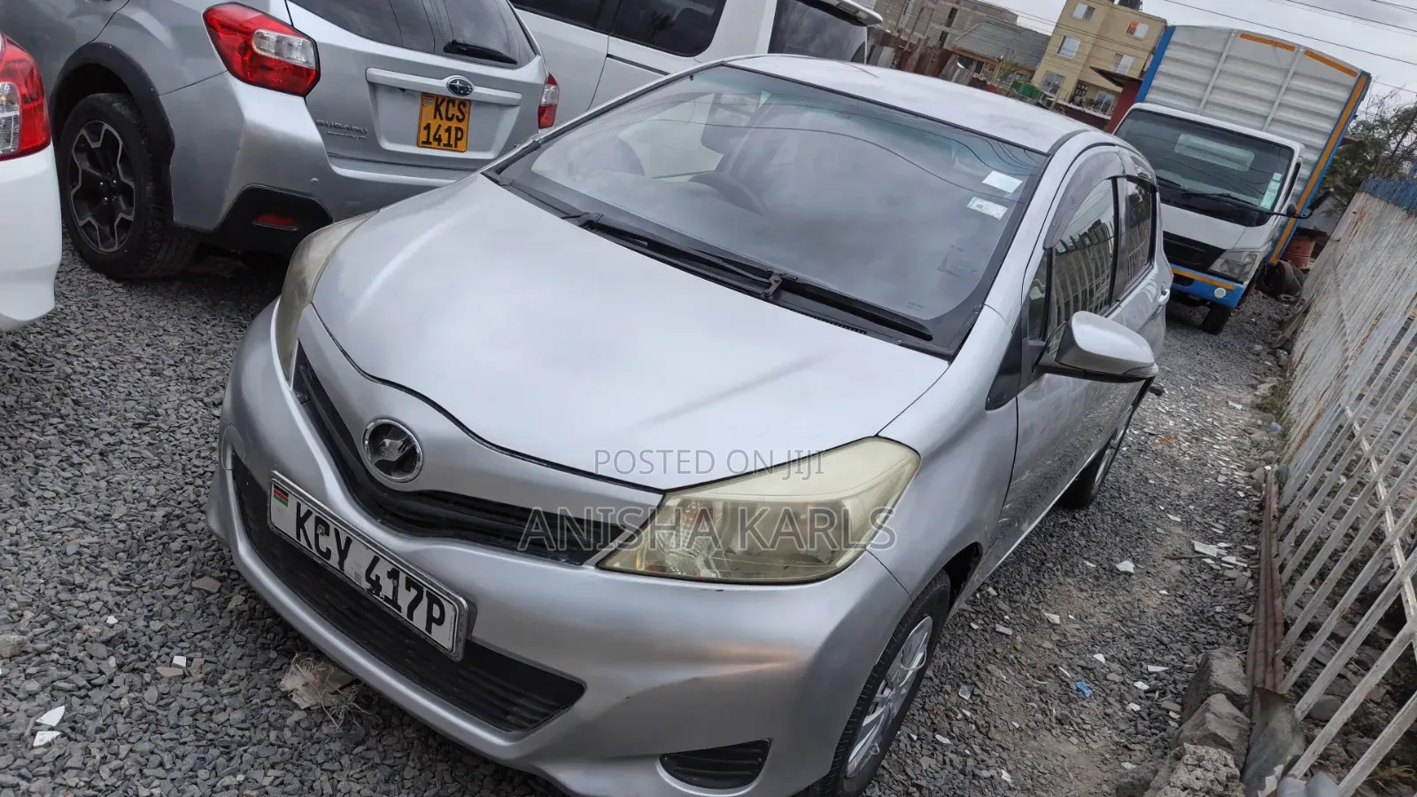 Toyota Vitz 2013 Silver