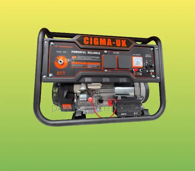 Gasoline Generator 4000ae Cigma-Uk 3.75kva (Key Start)