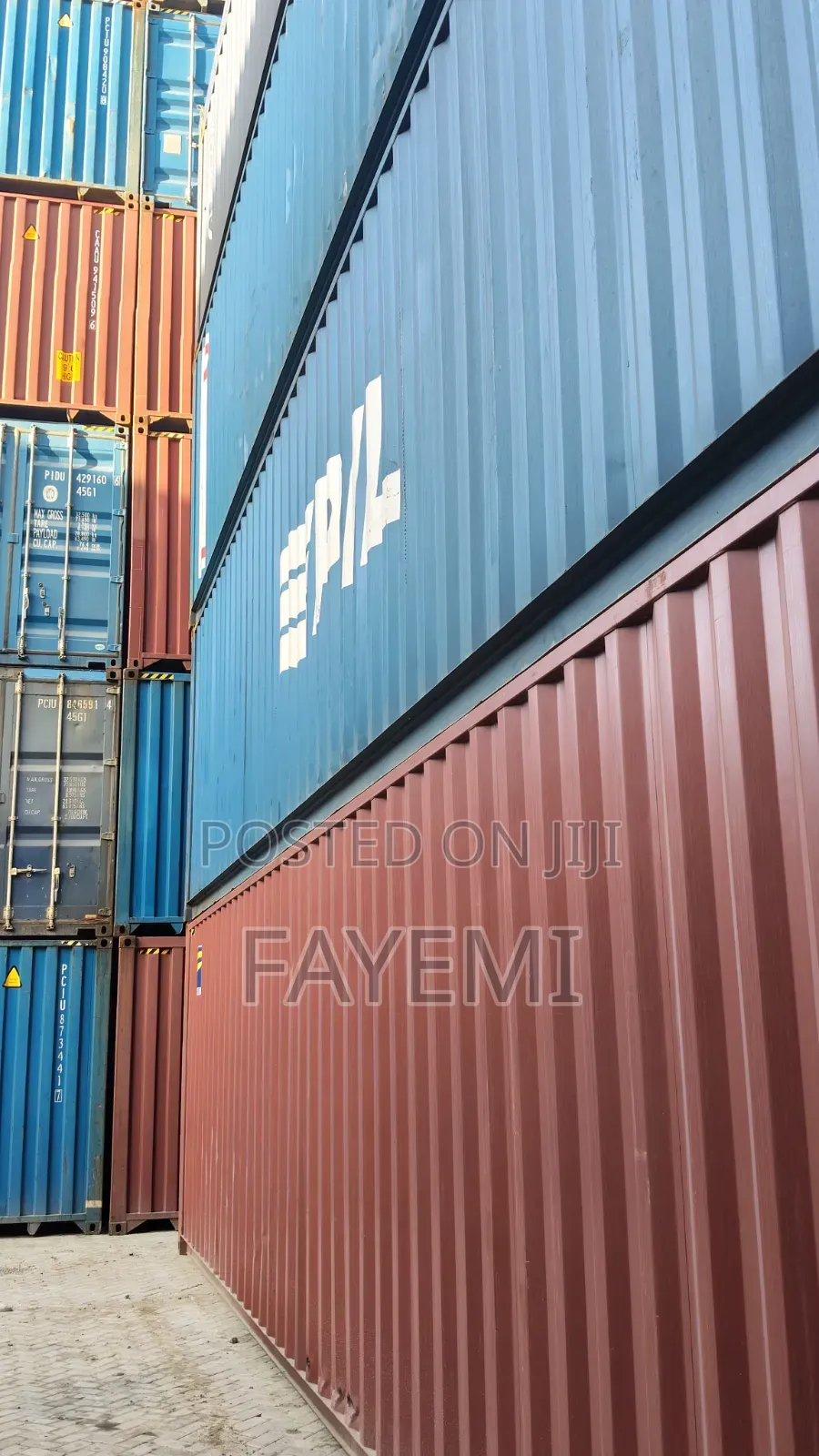 Containers for Construction Sites