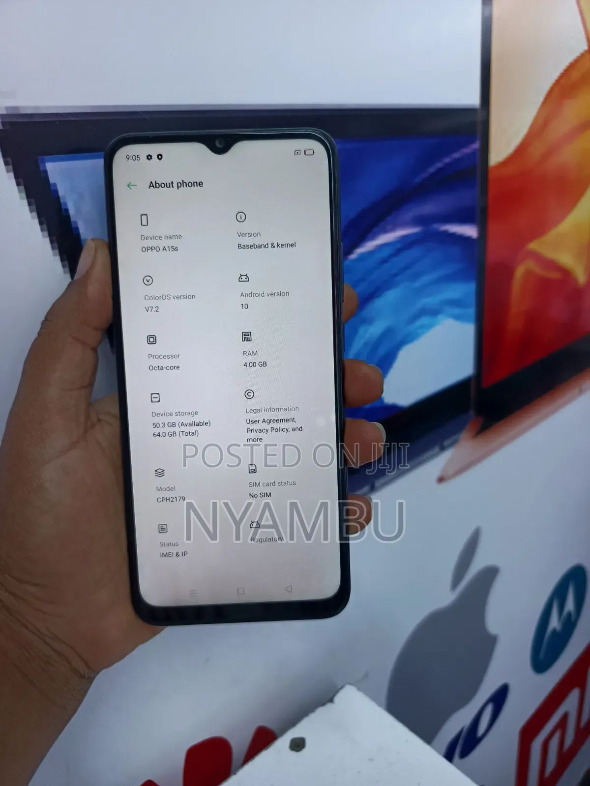 Oppo A15 64 GB Black