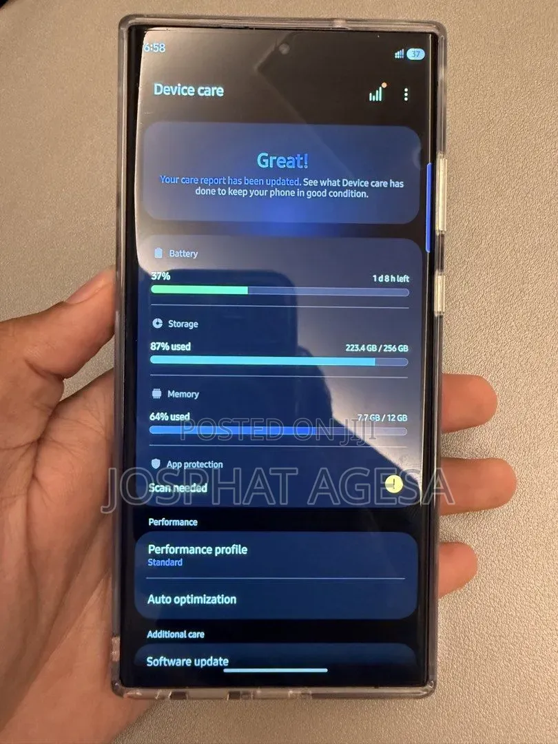 Samsung Galaxy S23 Ultra 256 GB Black