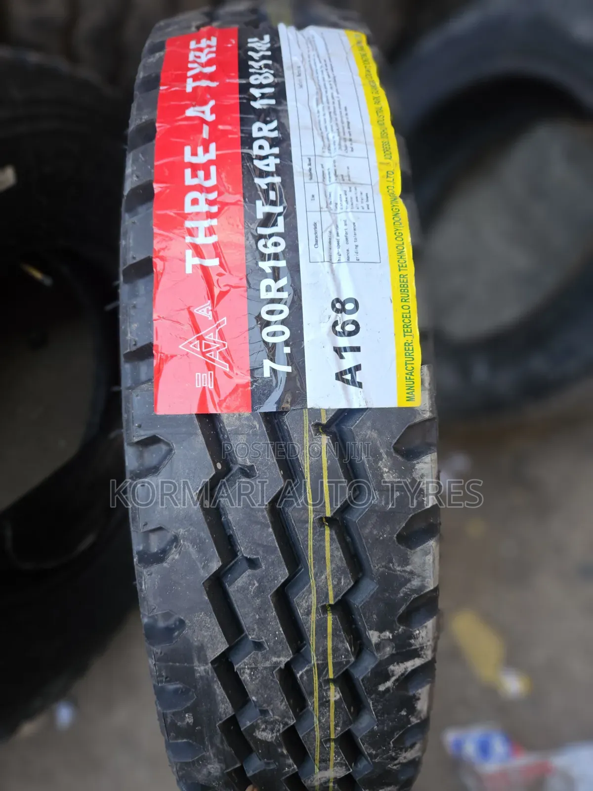700R16 Three a Tyre