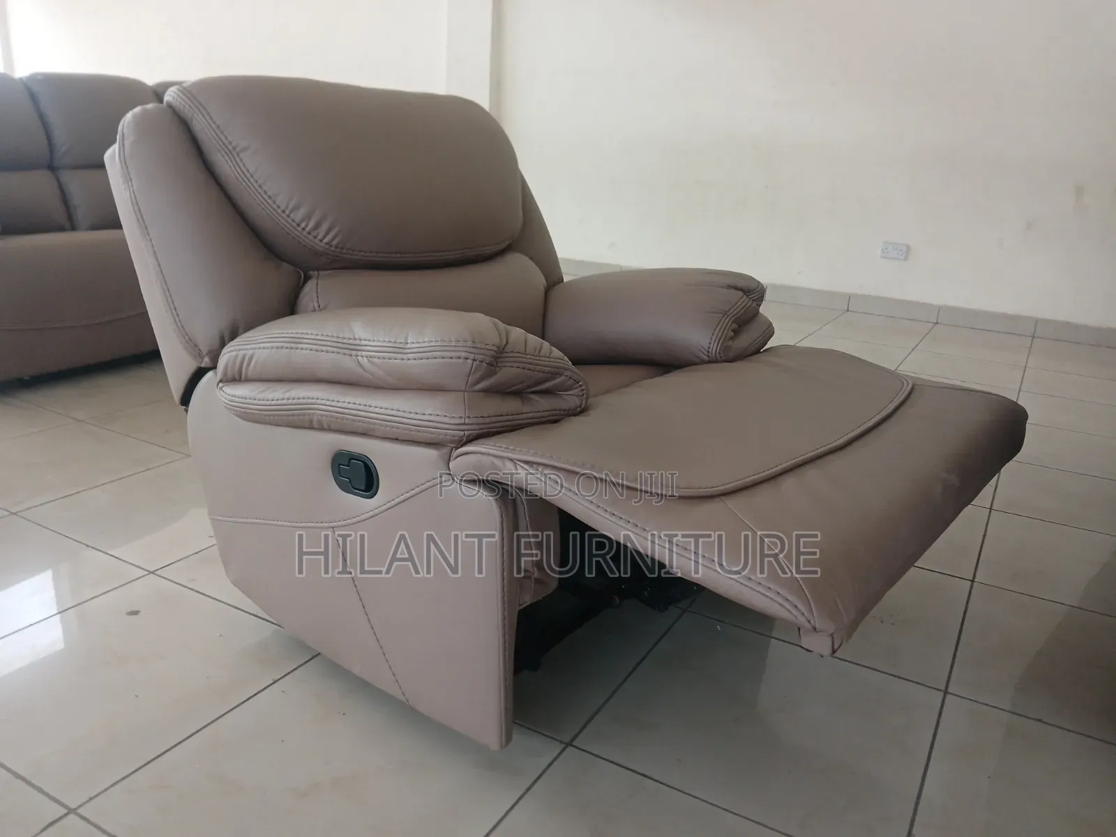 Sofa Fabric 1-Seater Reclining Sofa