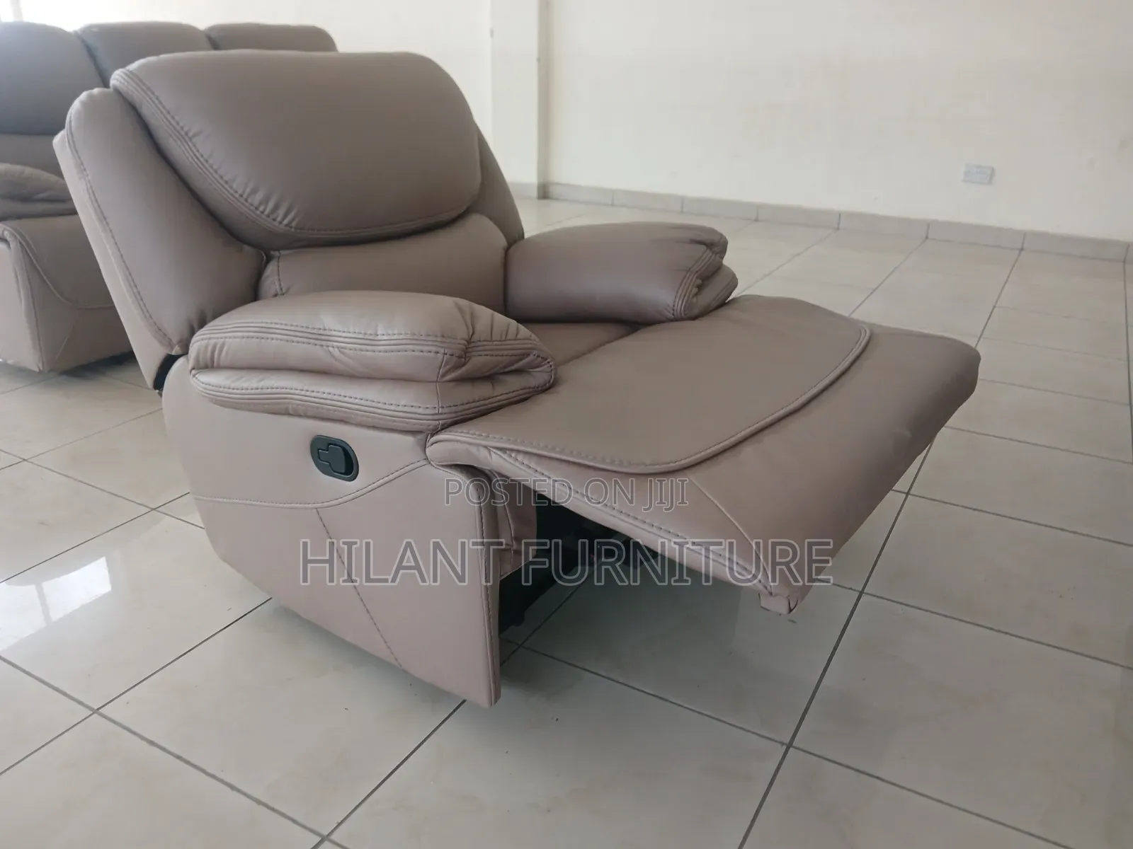 Sofa Fabric 1-Seater Reclining Sofa