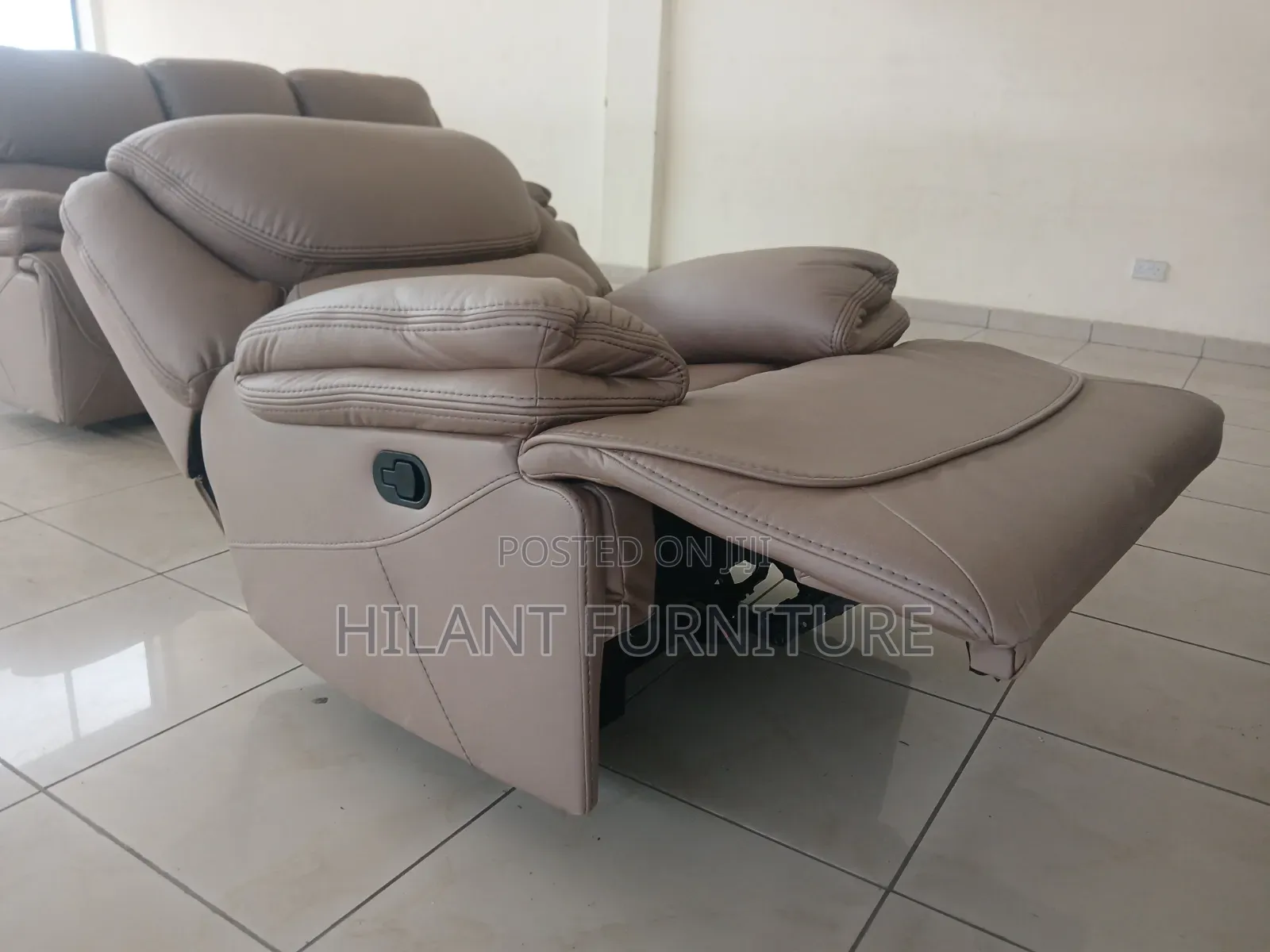Sofa Fabric 1-Seater Reclining Sofa