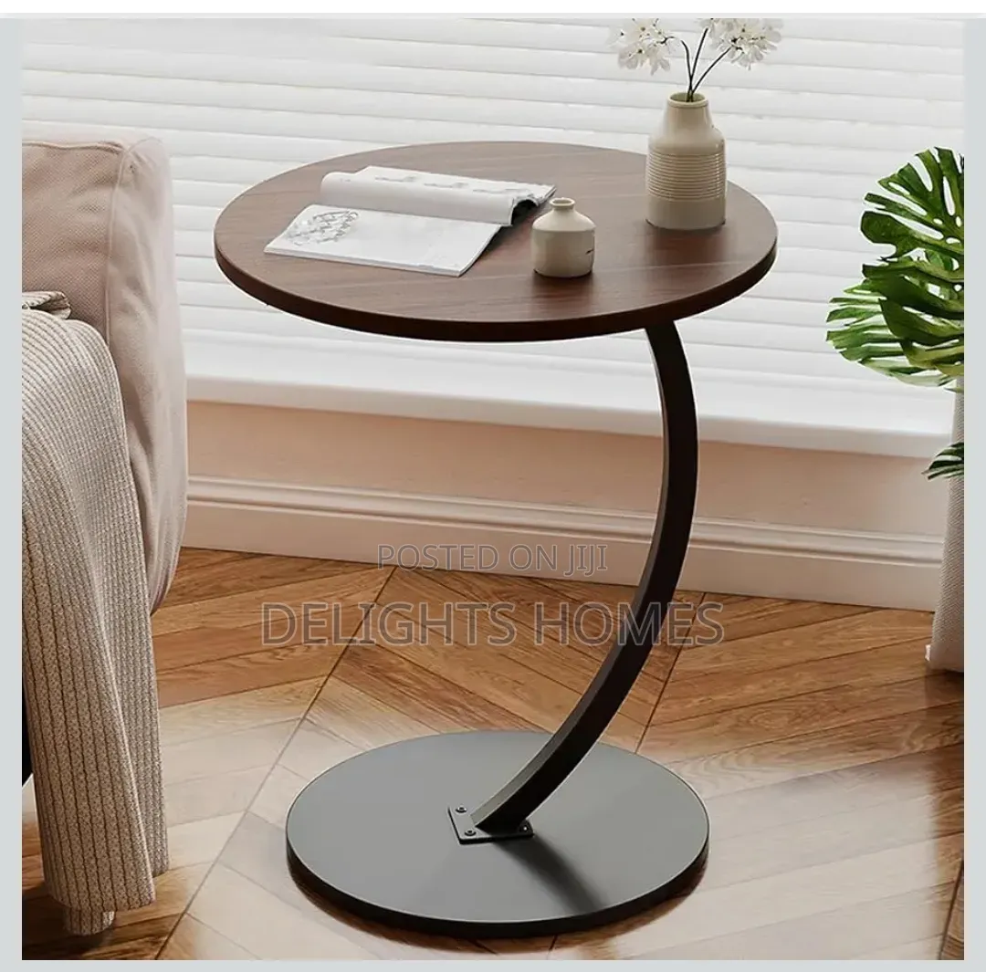 Round Sofa Table -