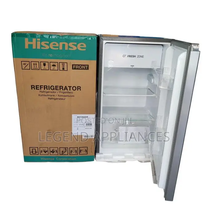 Hisense 94L Single Door Refrigerator , Compact Efficient Cooling