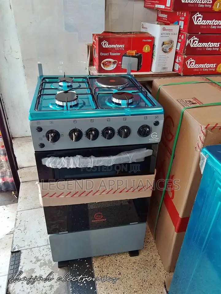 Eurochef 50*55 3+1 Cooker With Electric Oven