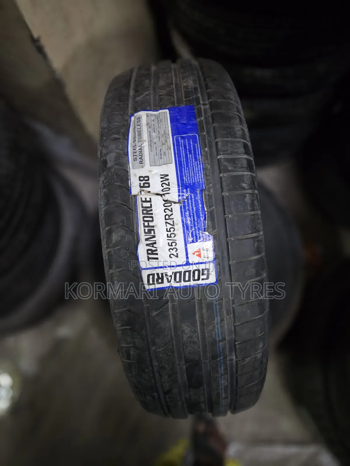 235/55r20 Goddard Tire