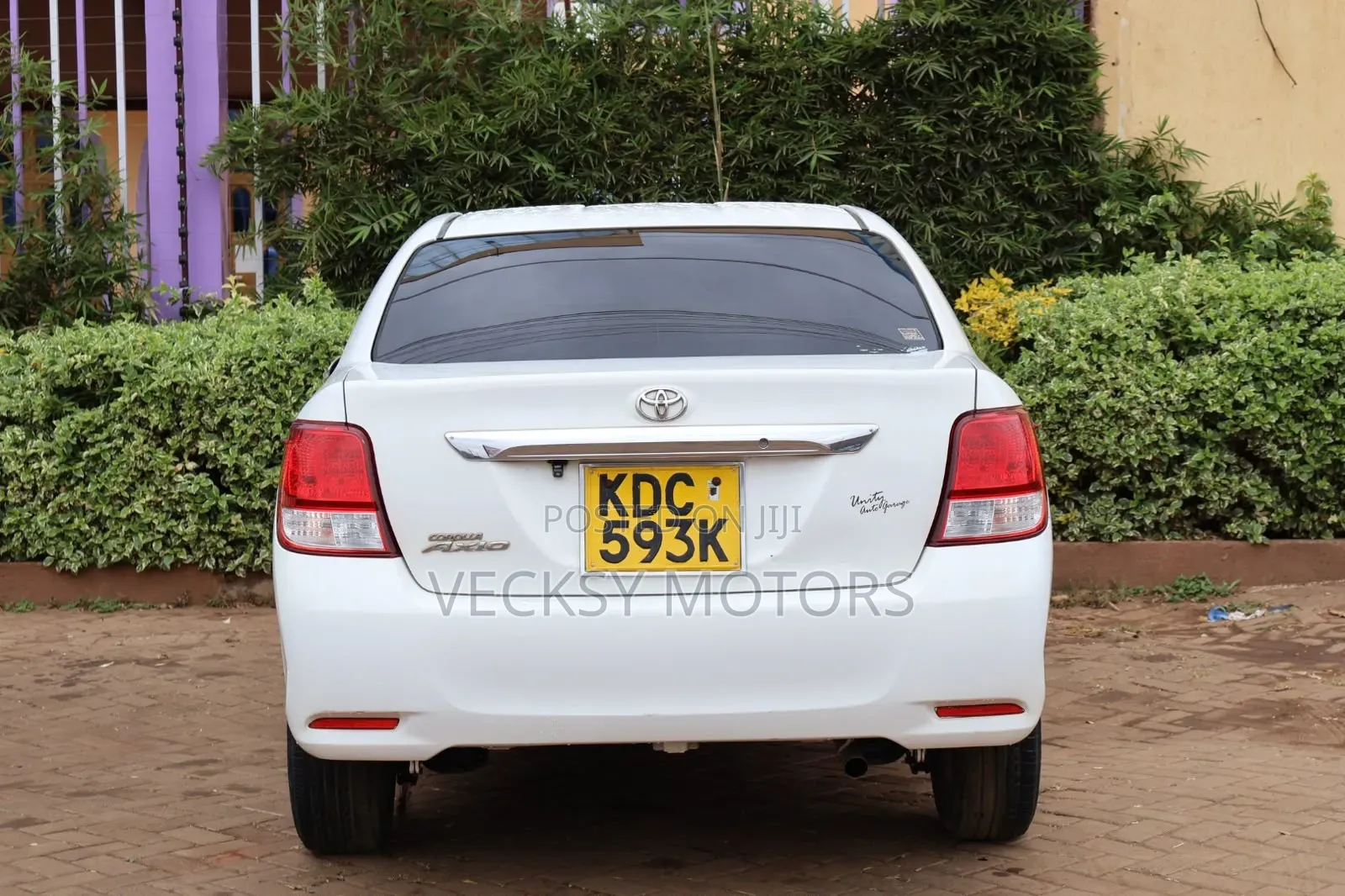 Toyota Axio 2014 White