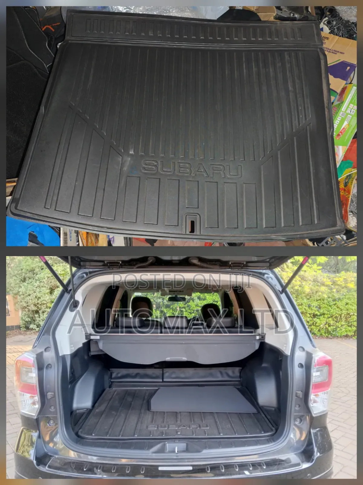 Subaru Foresta, Boot Floor Rubber Mat (Ex-Japan)