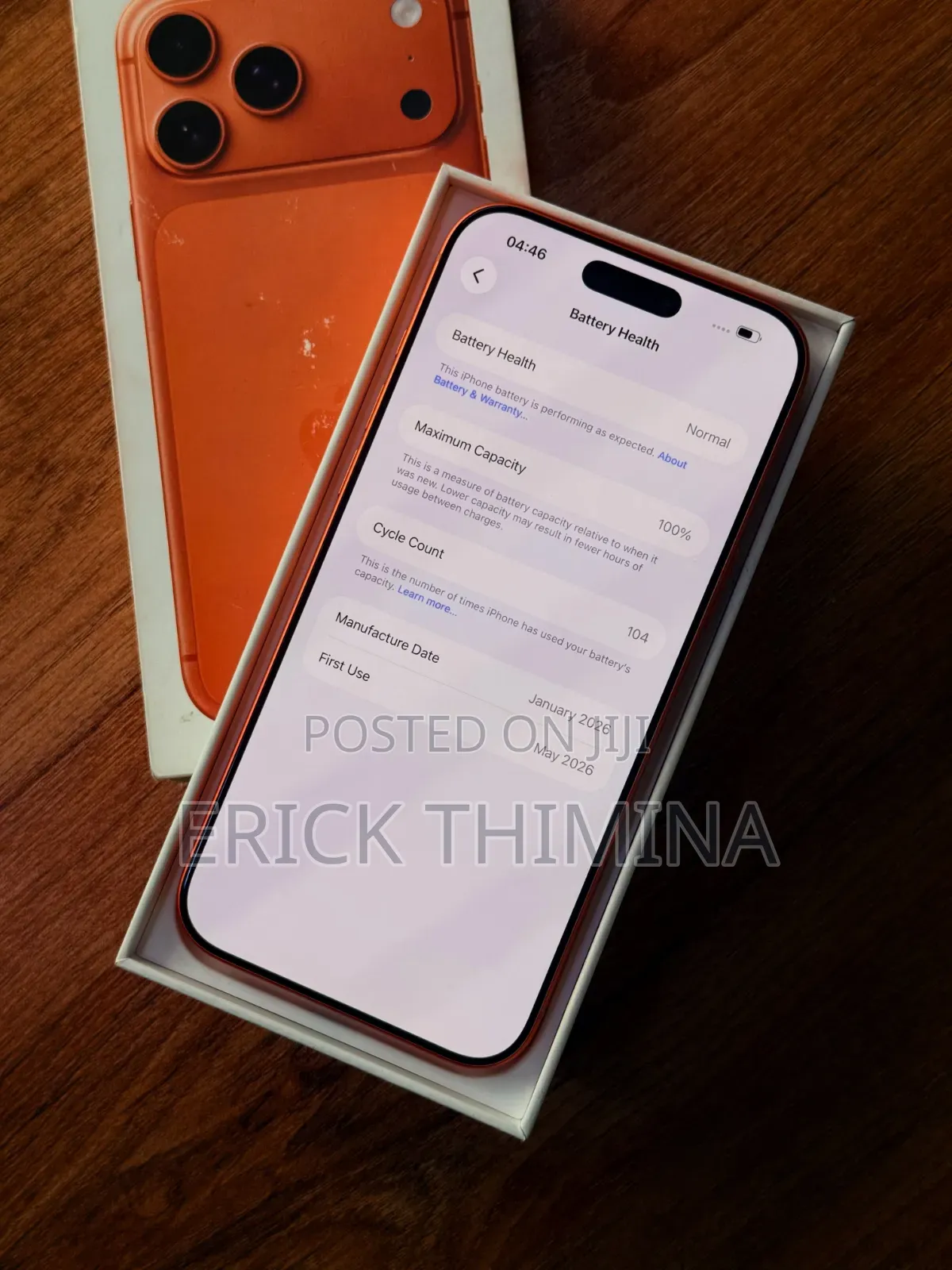 Apple iPhone 17 Pro Max 256 GB Orange