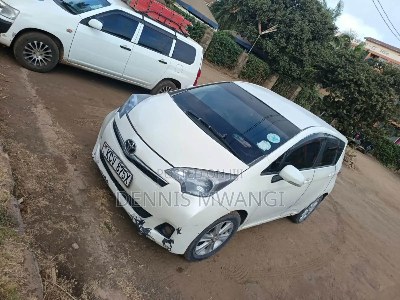 Toyota Ractis 2012 White