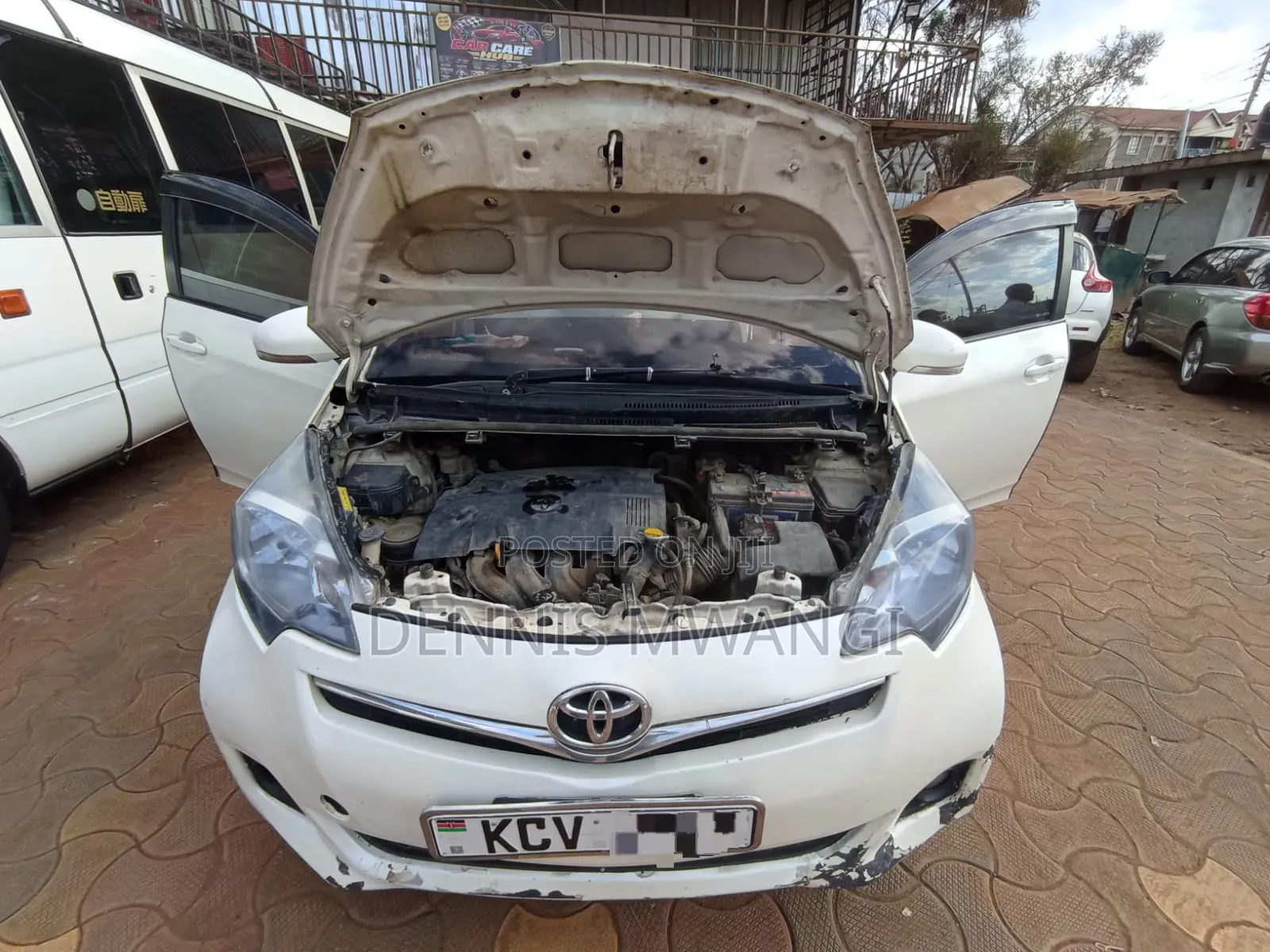 Toyota Ractis 2012 White