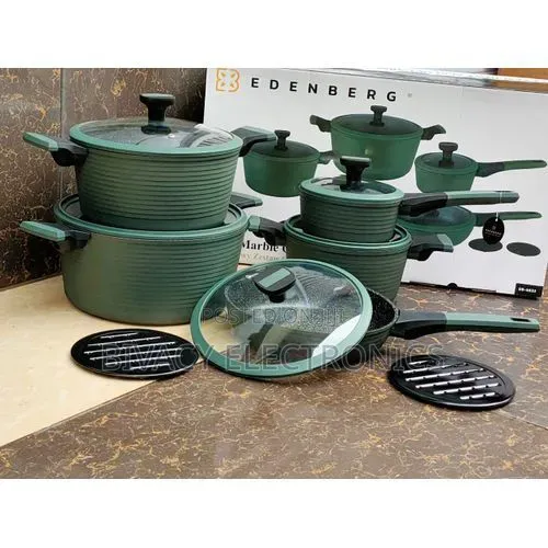 Nonstick Cooking Pots 
12 PCS Sets
Available at 
