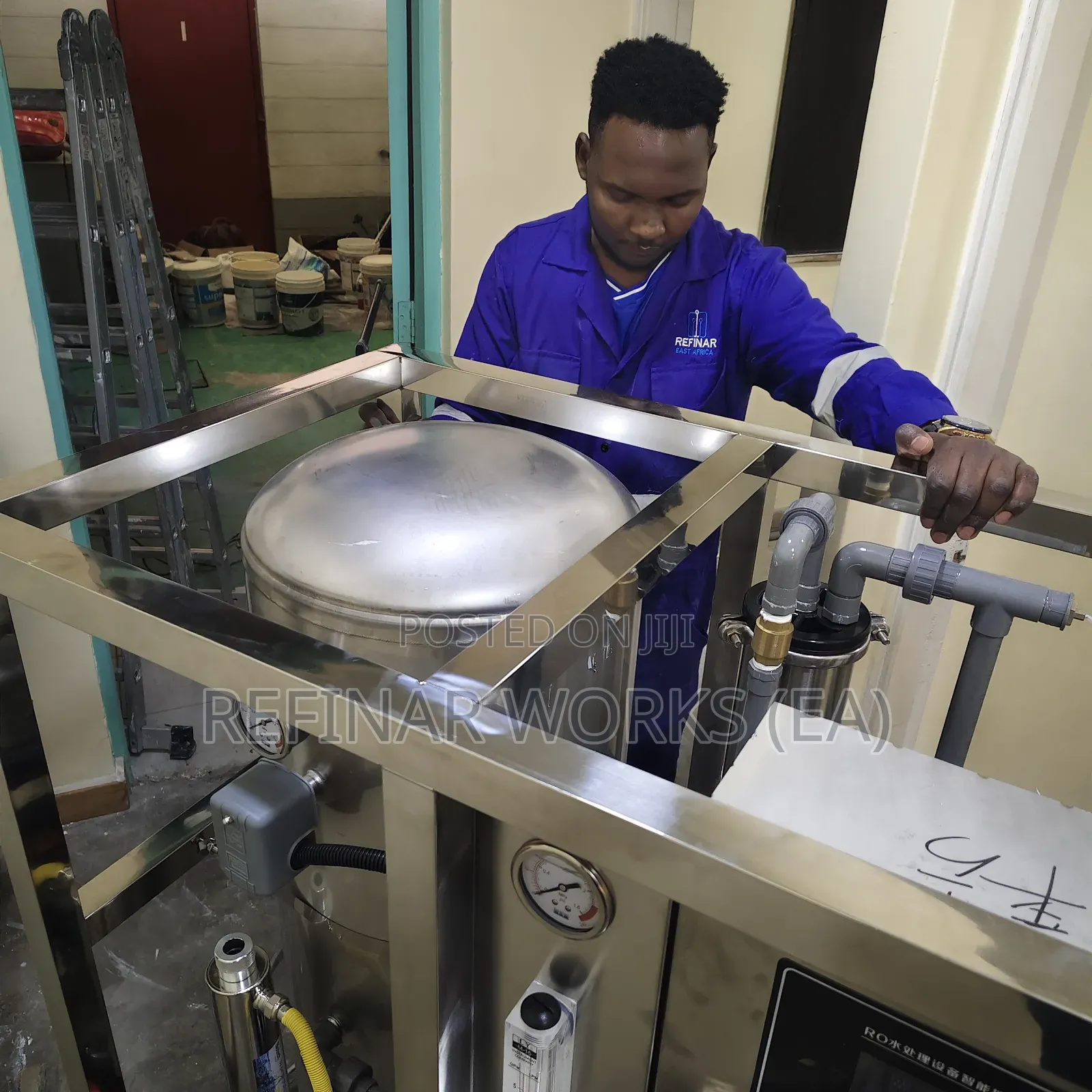 Factory Staff Drinking Water RO Purifier 250 LPH