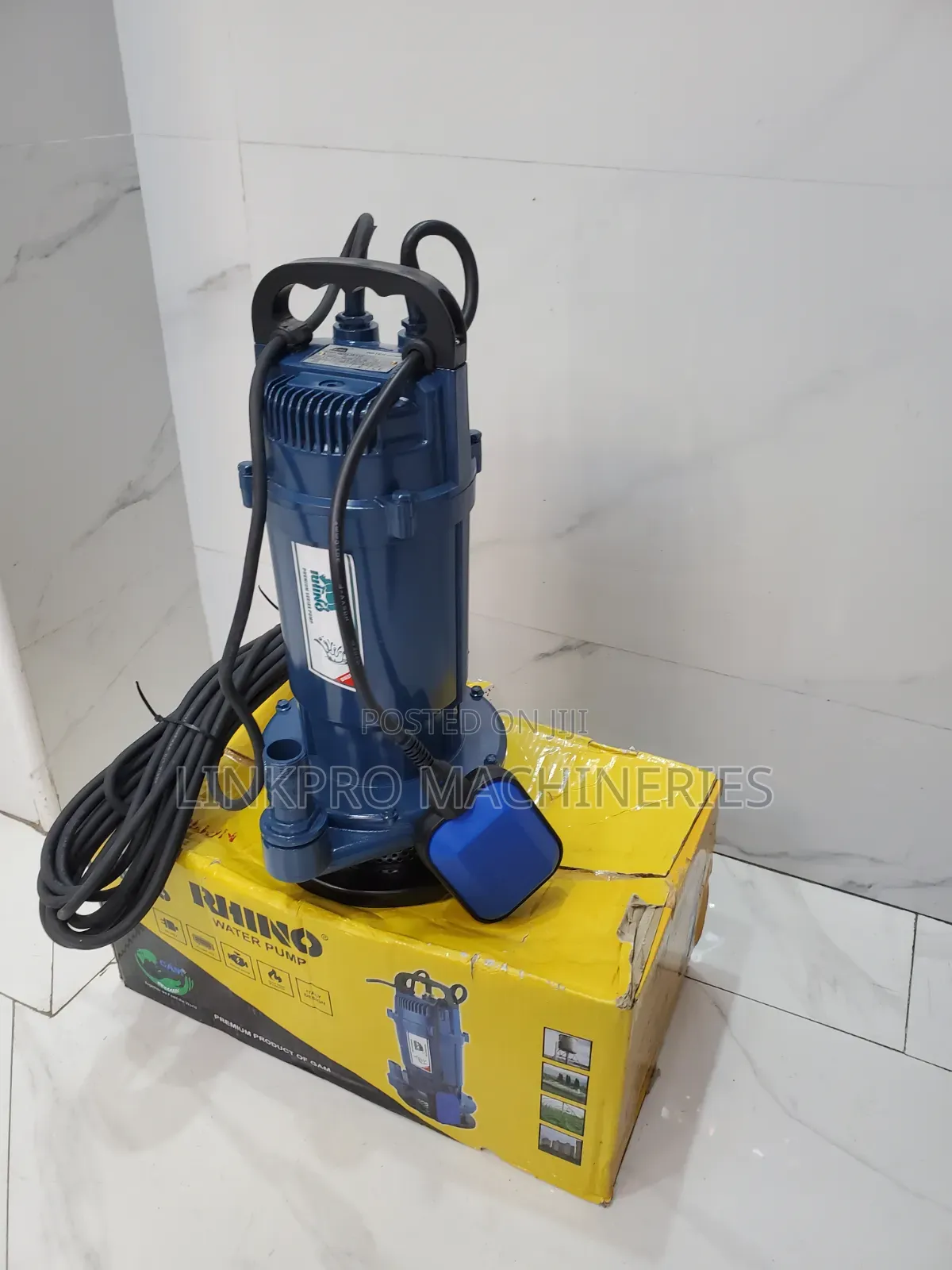 1.5 HP Rhino Qdx3 40 Metres Head Shallow Well Submersible Pump