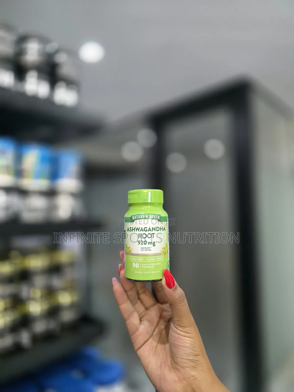 Nature's Ashwagandha Root 90 Capsules