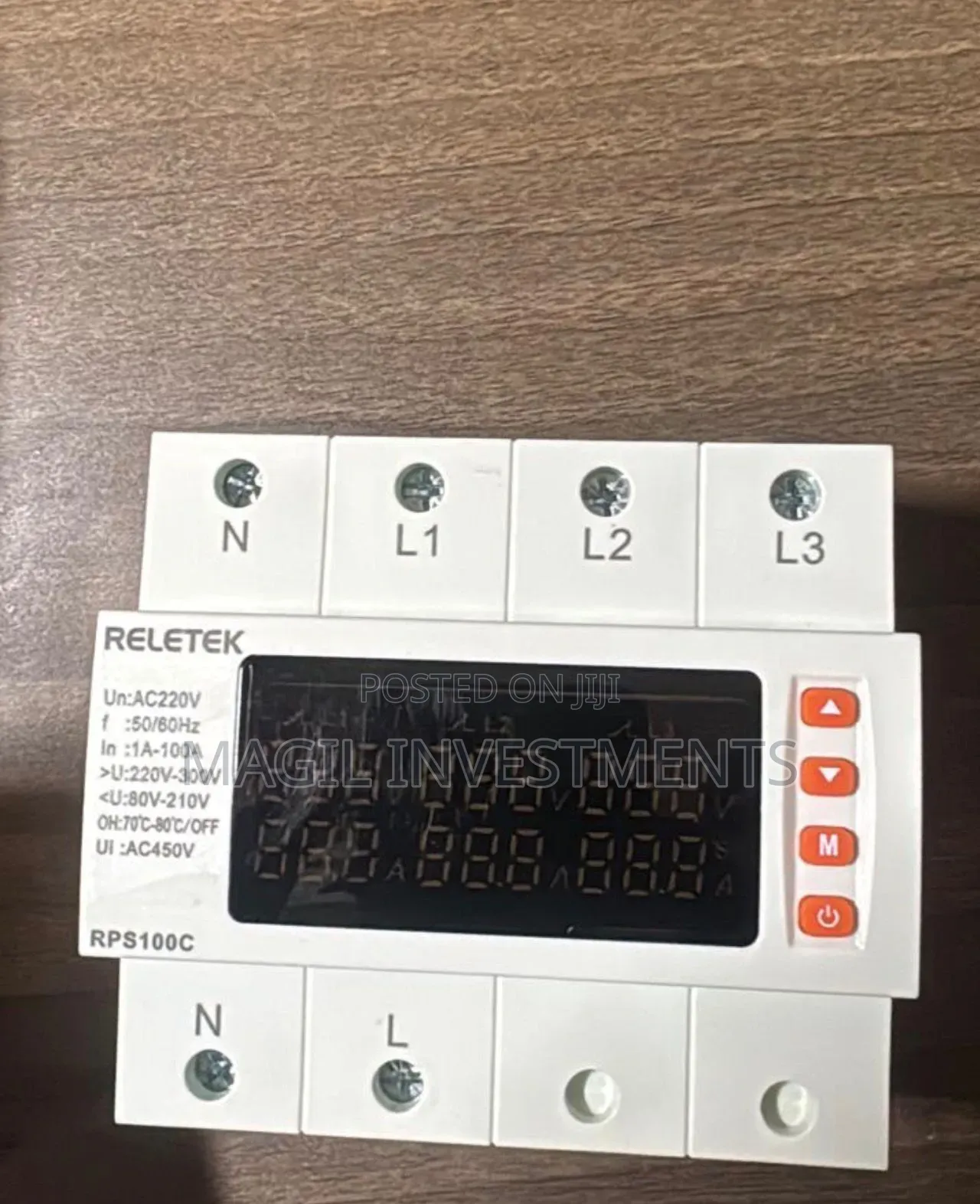 Digital 3phase Voltage Protector