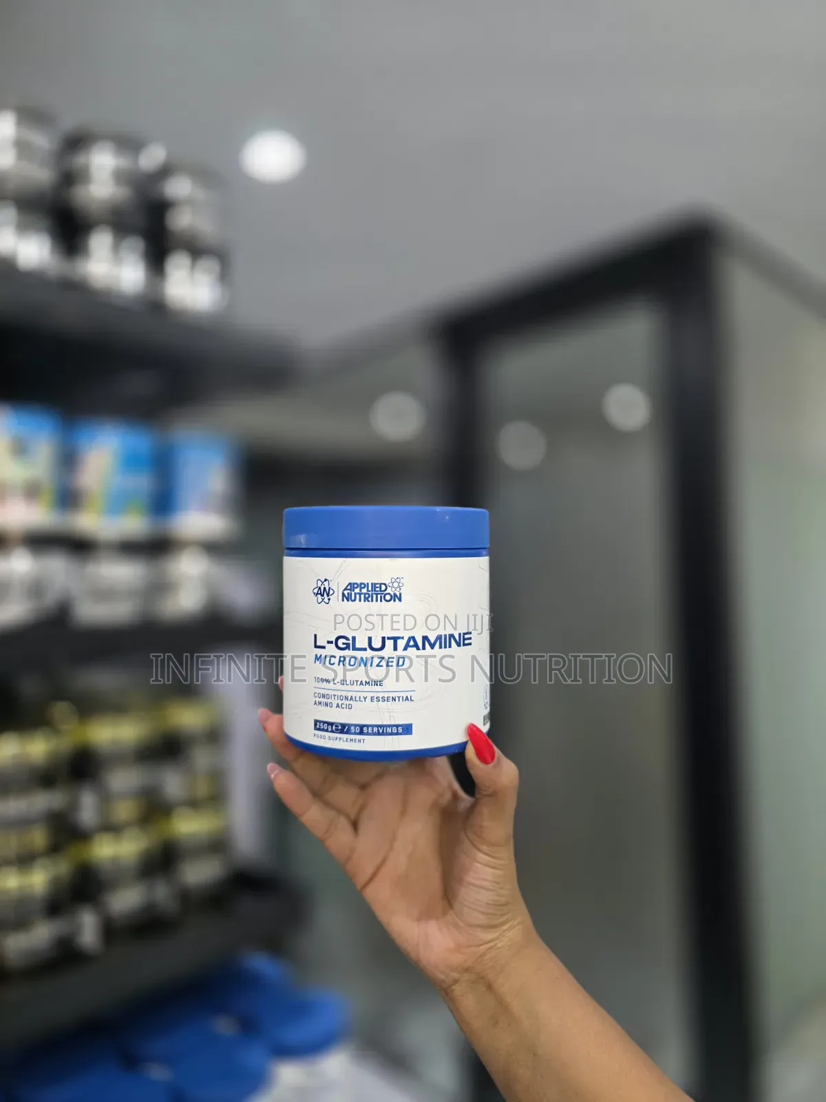Applied L Glutamine Micronized 50 Servings