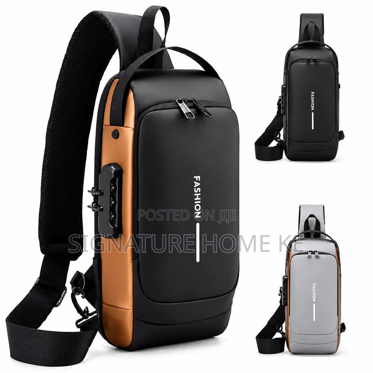 Anti-Theft Crossbody Bag