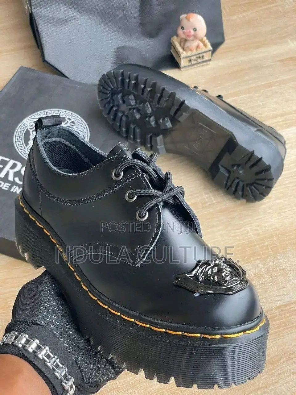 (Docs) Dr Martens X Versace Low Cut Boots