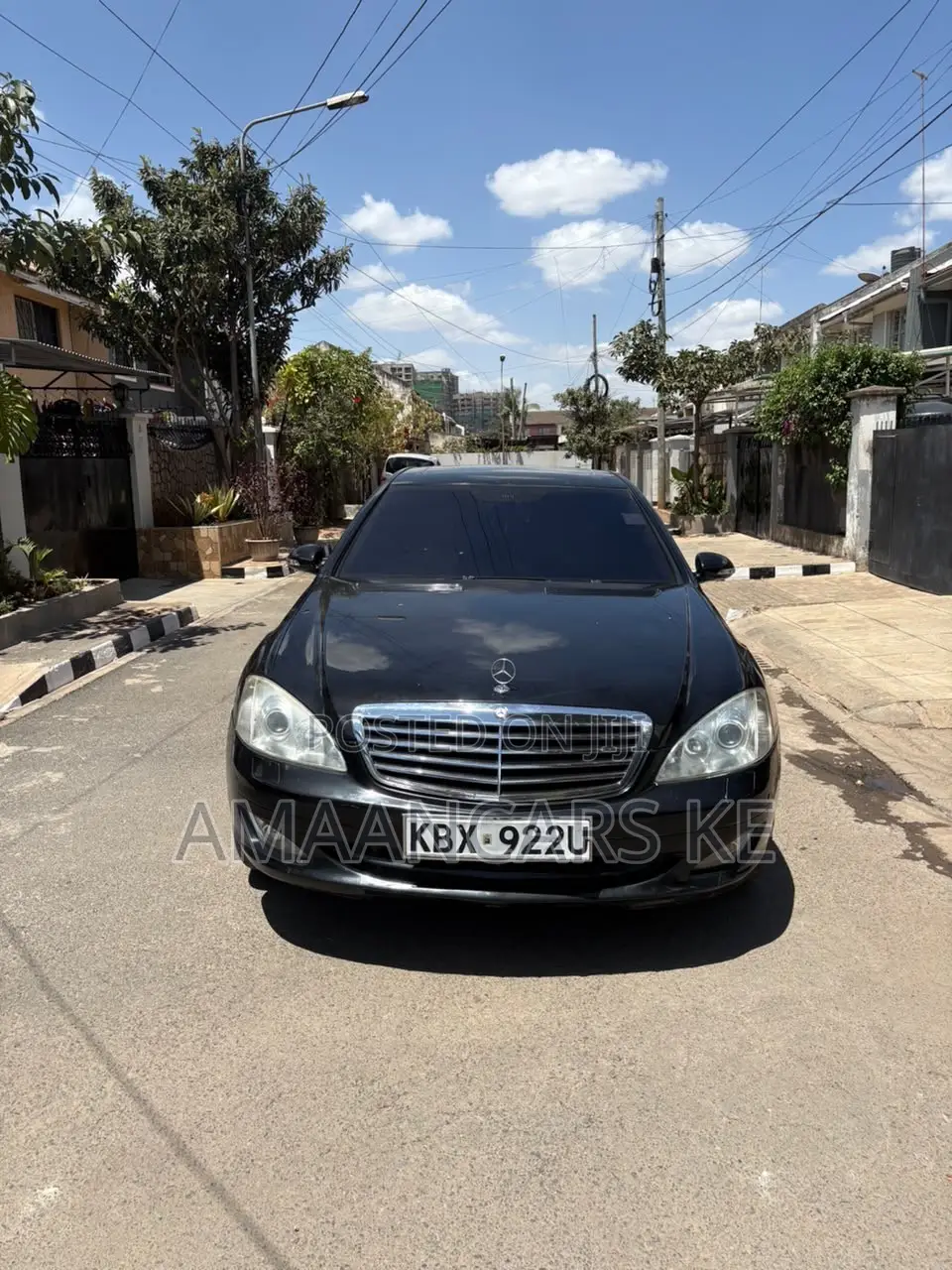 Mercedes-Benz S-Class S 550 2008 Black