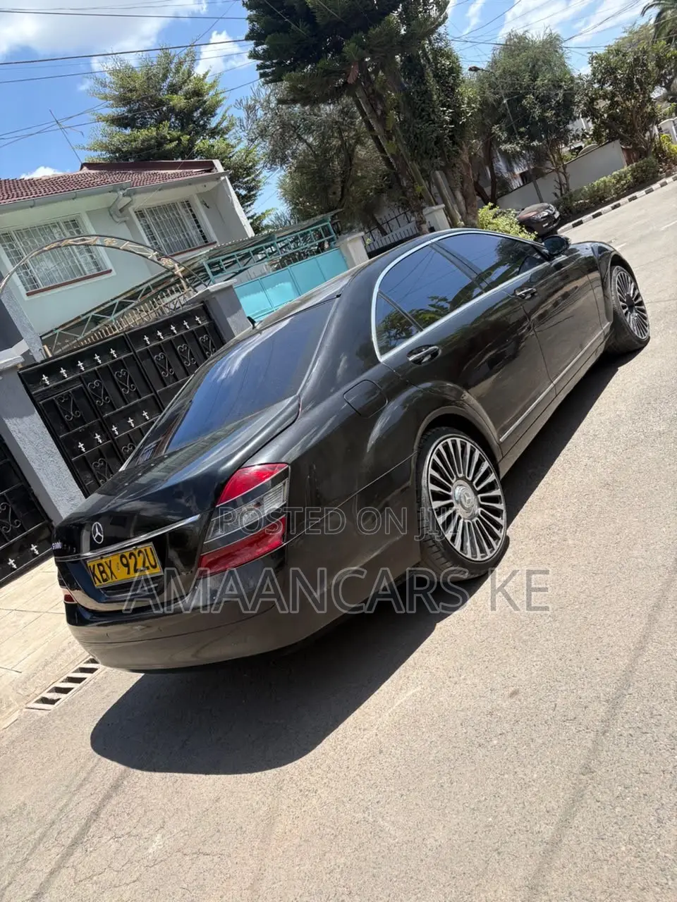 Mercedes-Benz S-Class S 550 2008 Black