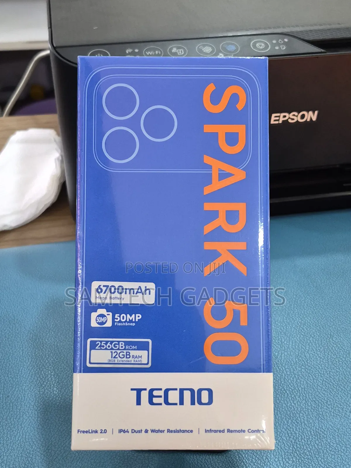 New Tecno Spark 50 128 GB Black