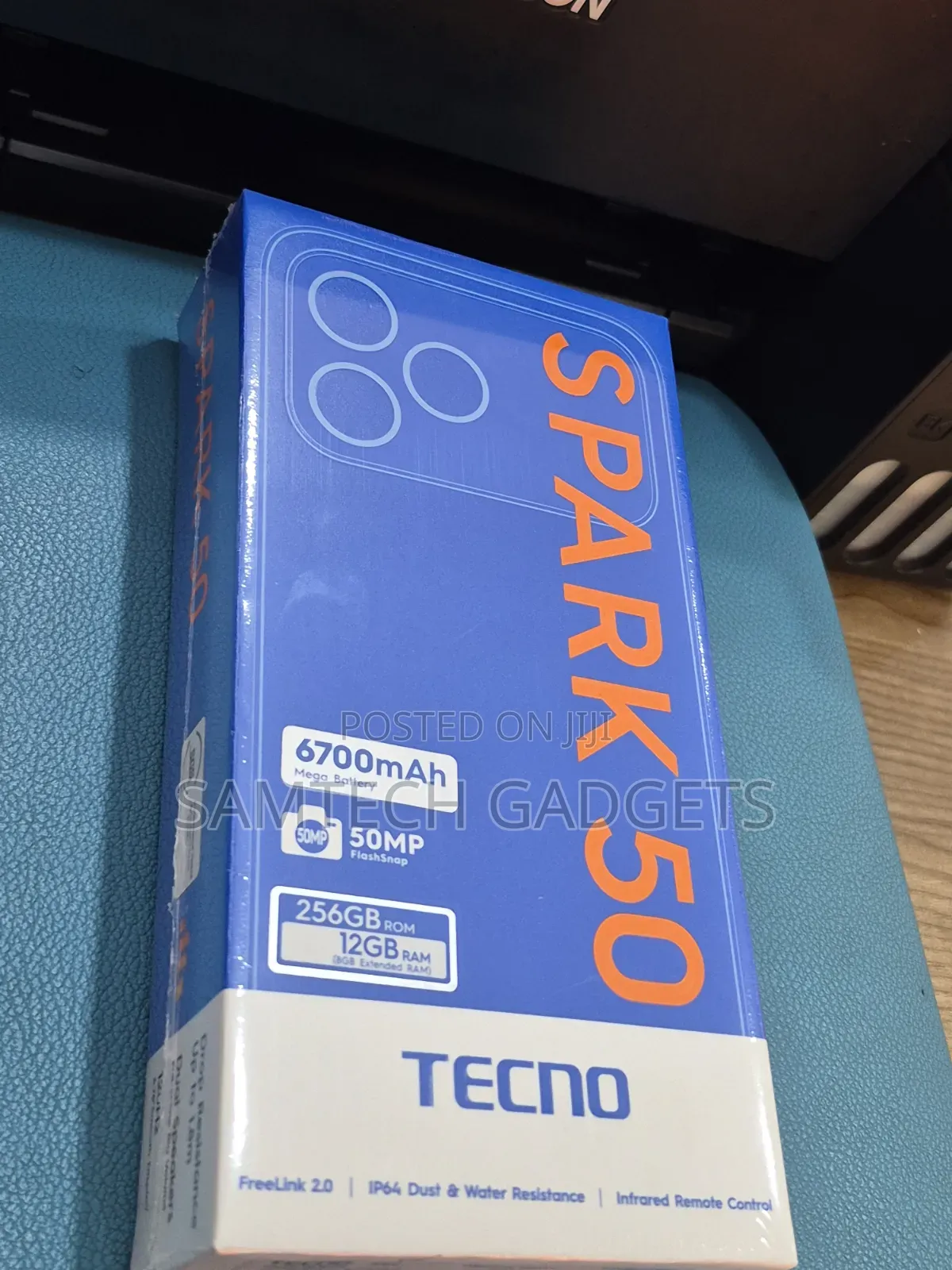 New Tecno Spark 50 128 GB Black