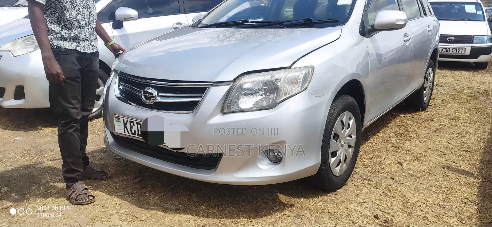 Toyota Corolla Fielder 2008 Silver