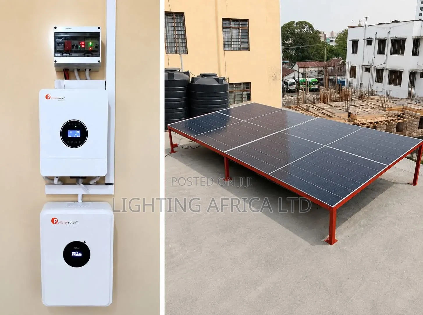 Felicity 6kva - 5kwh KWH Lithium - (6)625W Solars - Free Installation