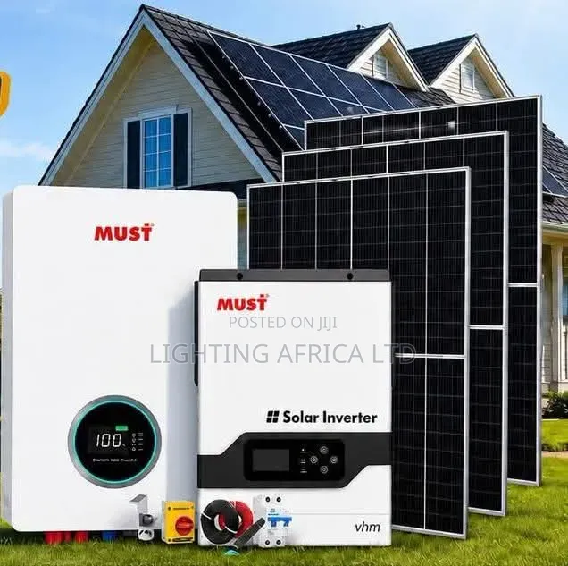 Must 3.2kva - 5.12kwh Lithium - (6)600w Solar's - Free Installation