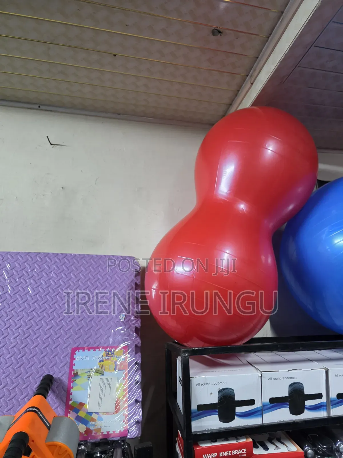 Double Gym Ball Available ** Peanut Ball