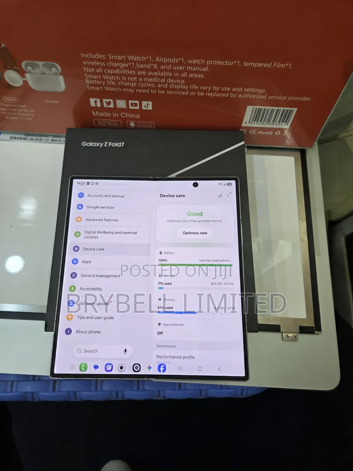 Samsung Galaxy Z Fold7 512 GB Silver