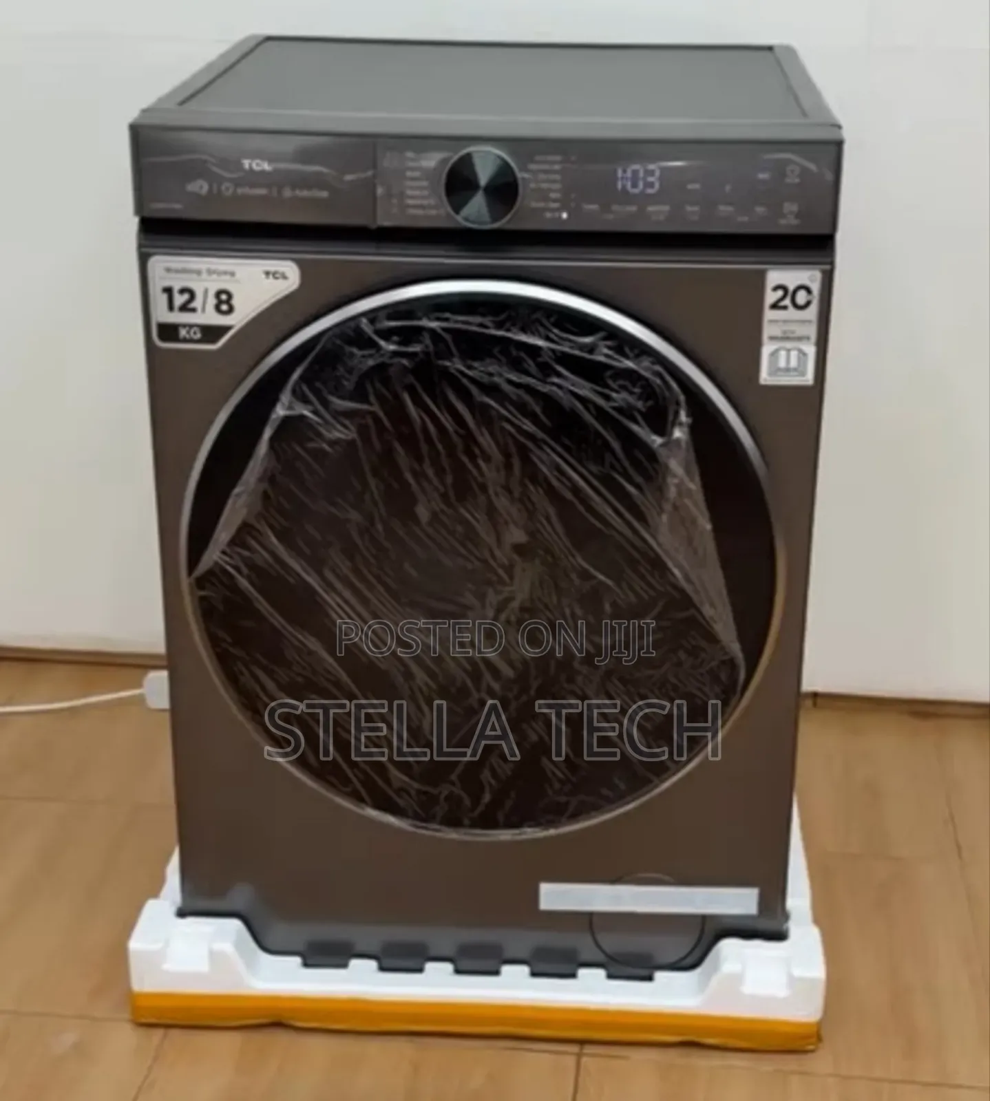 TCL C512WDG 12kg/8kg Washer Dryer Smart DD Motor WIFI Connectivity