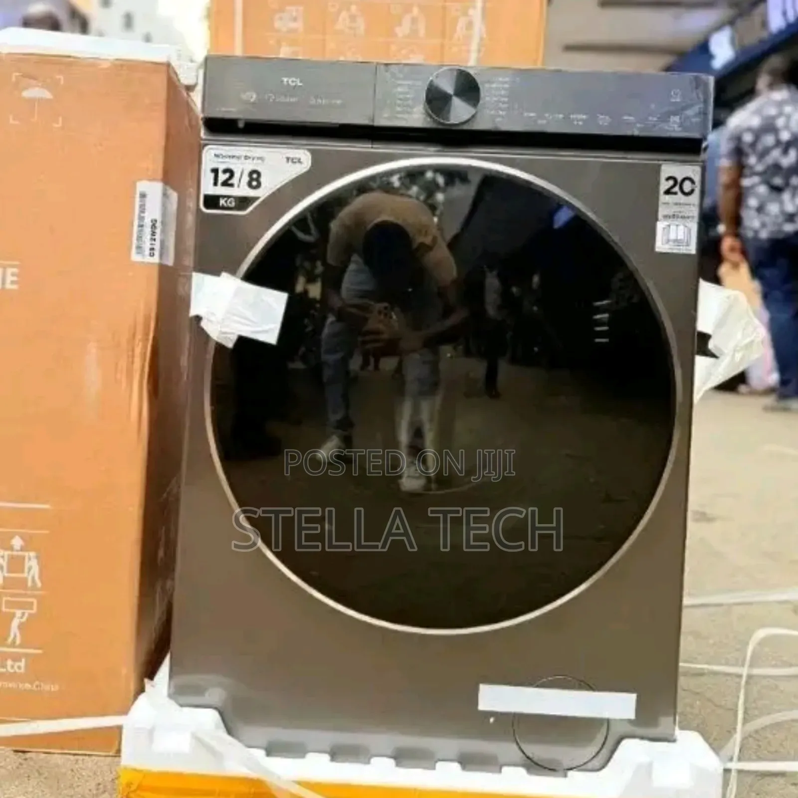 TCL C512WDG 12kg/8kg Washer Dryer Smart DD Motor WIFI Connectivity